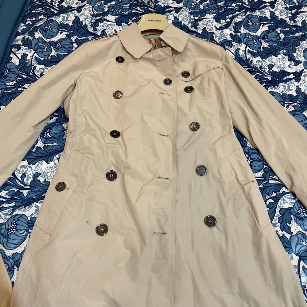 Burberry trench coat-sold-